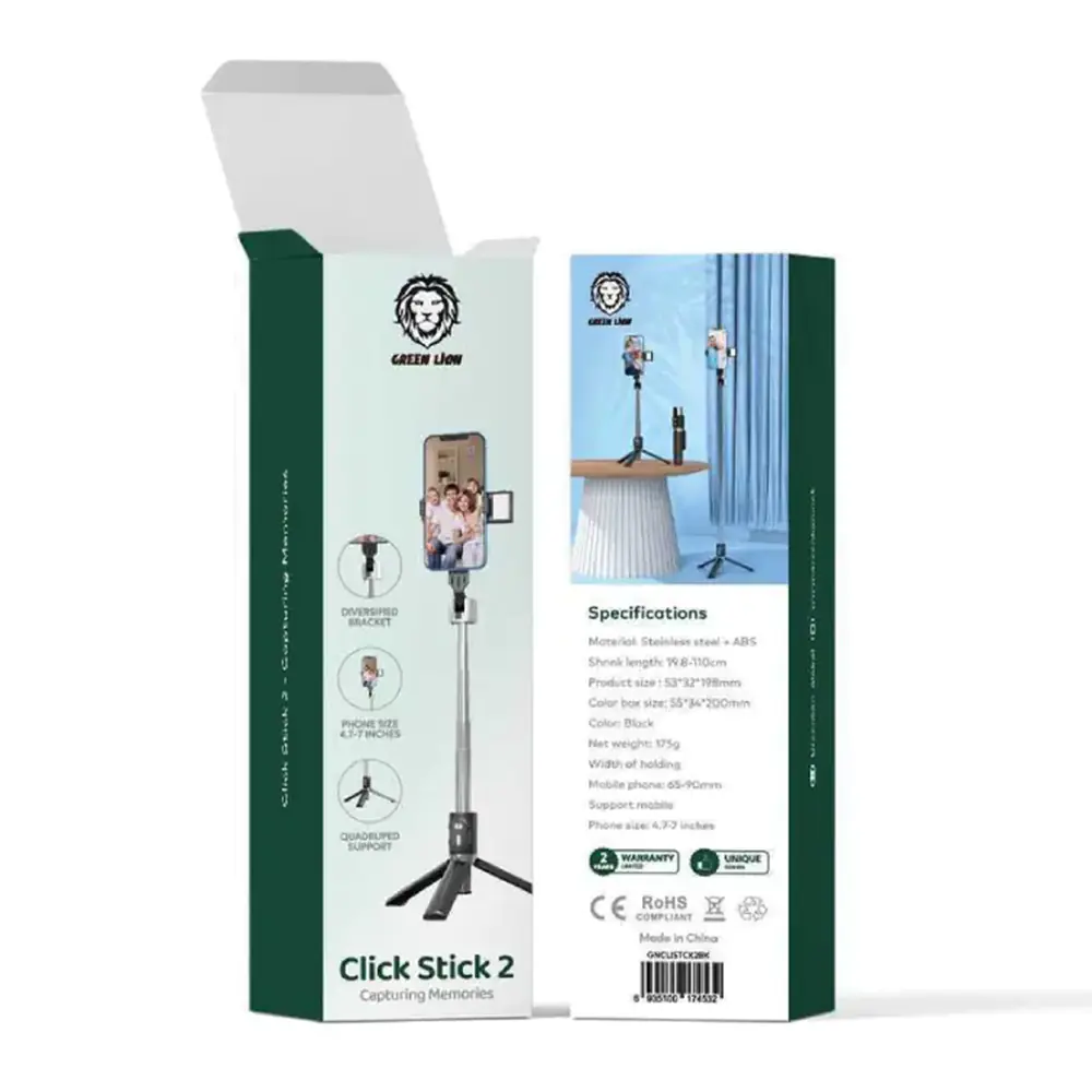 Green Lion Click Stick 2 Selfie Stick