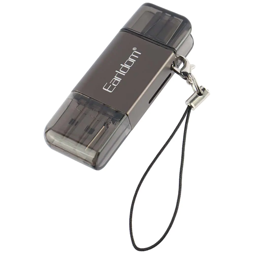 Earldom ET-OT82 OTG Type-C 4 in 1 Card Reader