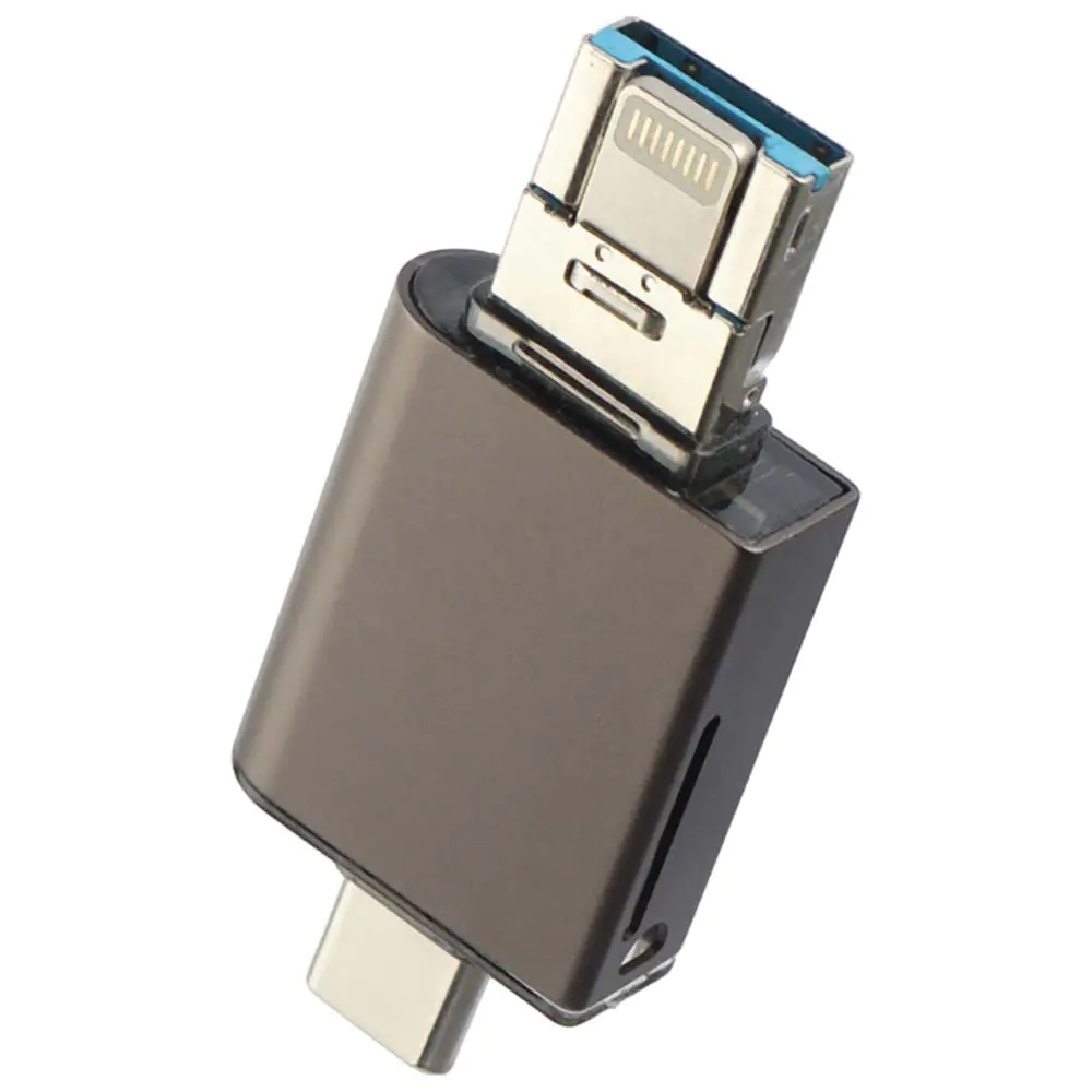 Earldom ET-OT82 OTG Type-C 4 in 1 Card Reader