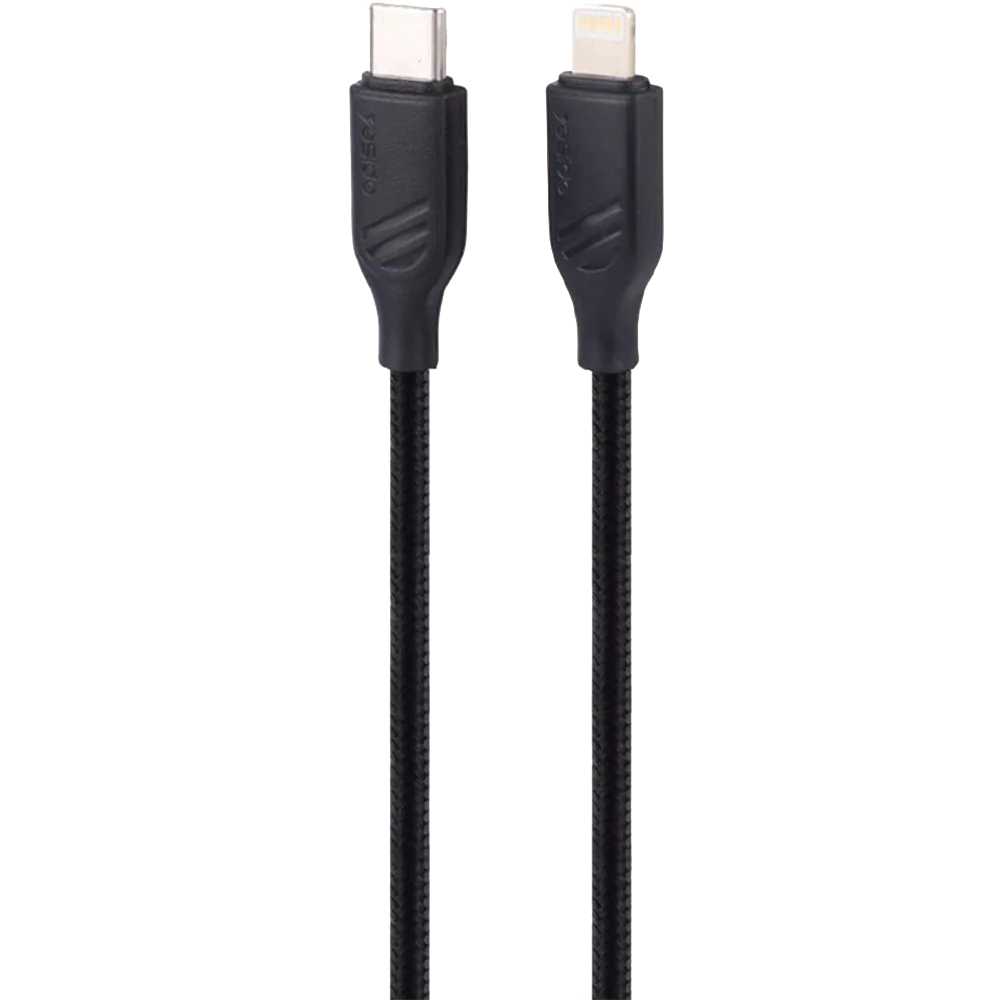 Yesido CA171 Type-C To Lightning PD 27W 2m Fast Charging Cable