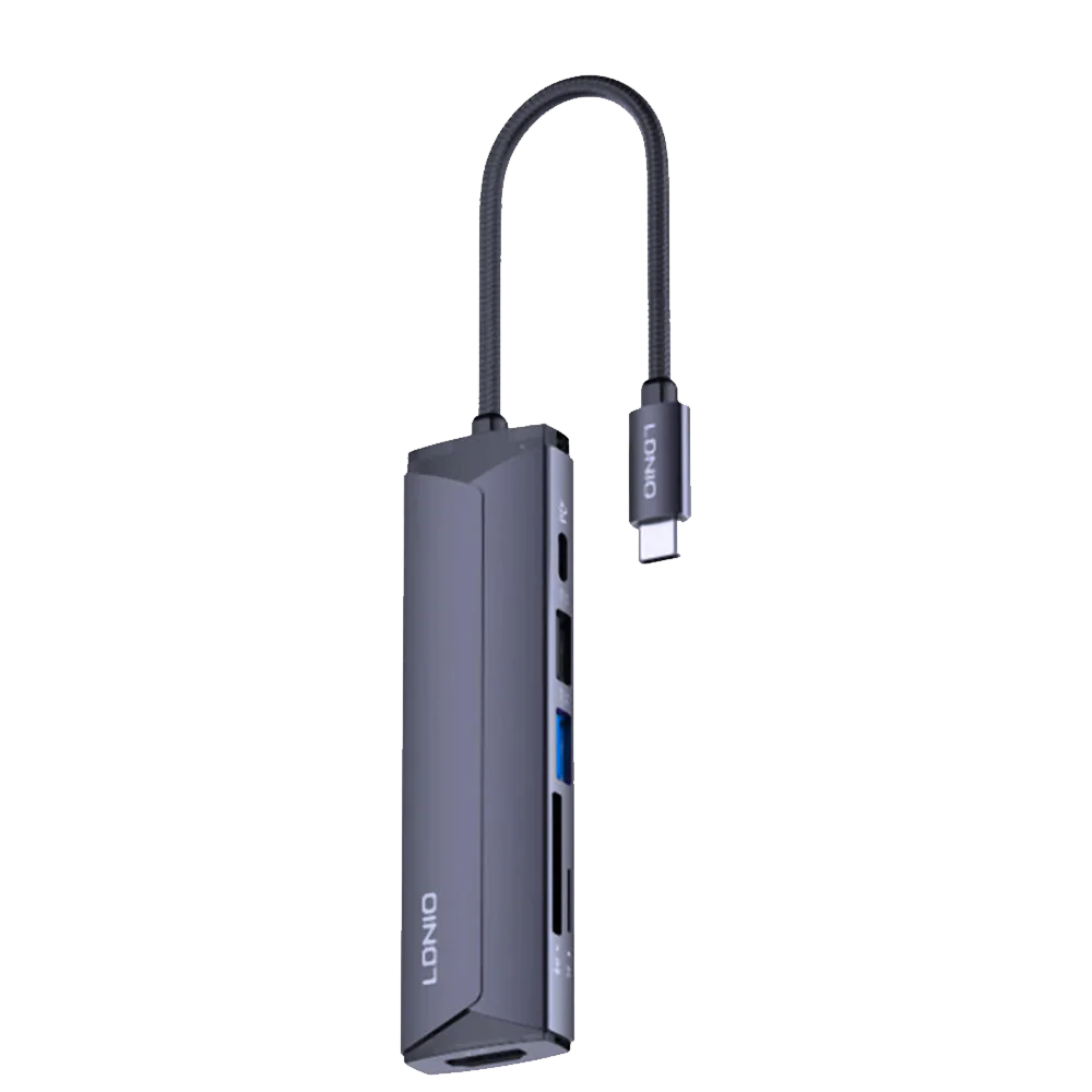Ldnio DS-56H Type-C 6Port Hub Adapter