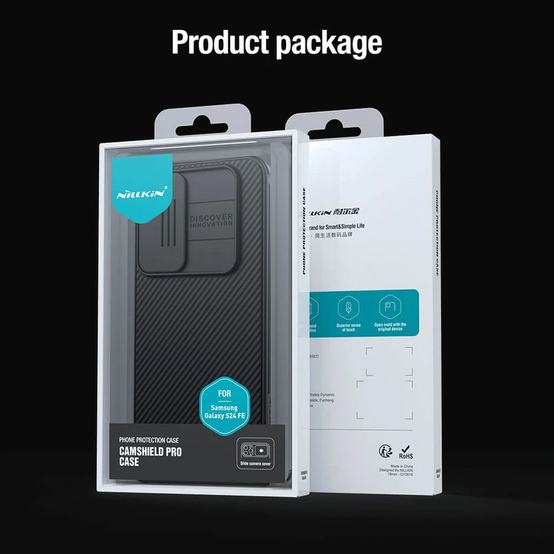 Nilkin Samsung S24 FE Cover Camshield Pro Lens Protector 