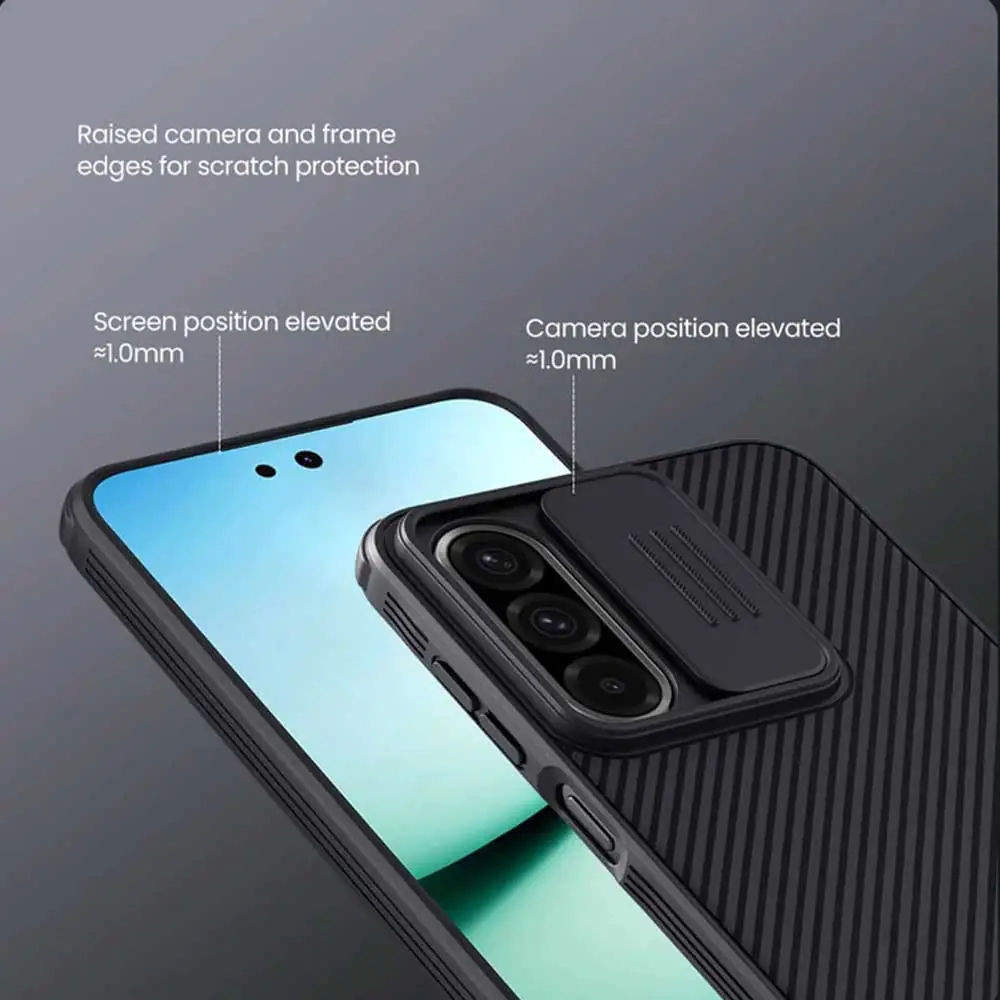 Nilkin Samsung A56 5G Cover Camshield Pro Lens Protector