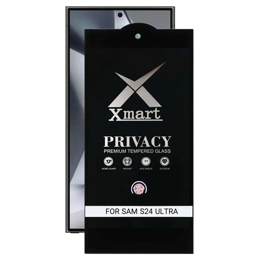XMART Privacy Full Cover Screen Protector for Iphone 13Pro Max/Note 14 Pro Plus