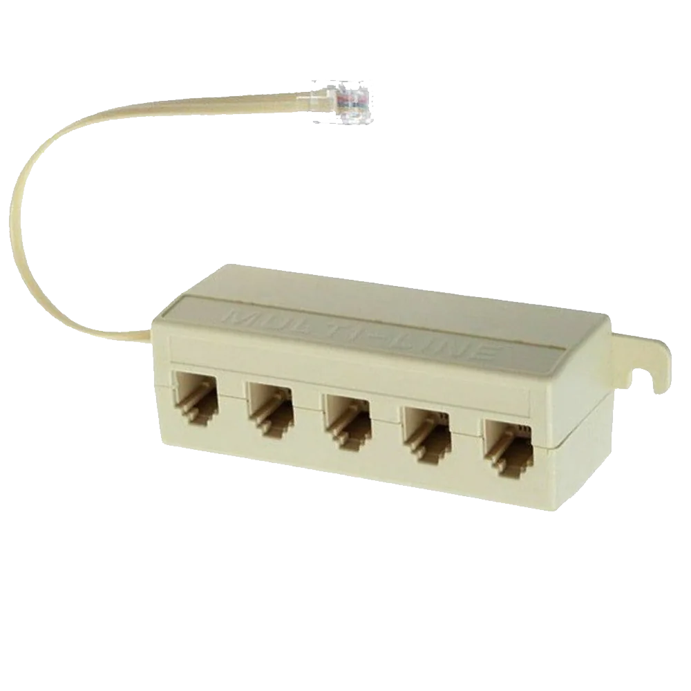 Kaiser 1 to 5 telephone socket conversion