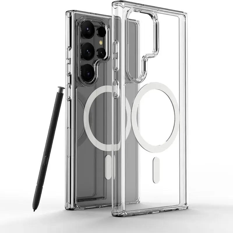 MacCoy transparent case suitable for Samsung S25 Ultra