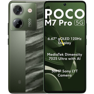 گوشی موبایل شیائومی مدل Poco M7 Pro 5G  ظرفیت 256 گیگابایت و رم 8 گیگابایت