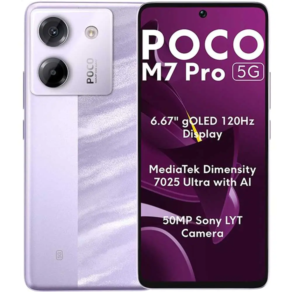 Xiaomi Poco M7 Pro 5G 256GB Ram 8 GB Mobile Phone