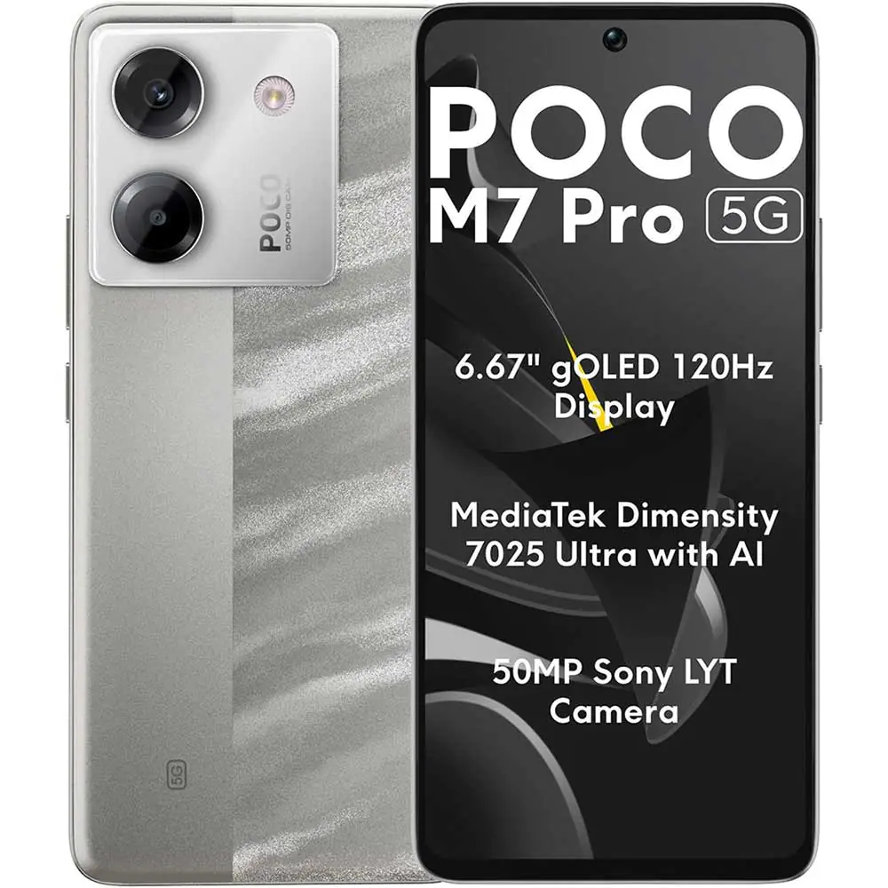 Xiaomi Poco M7 Pro 5G 256GB Ram 8 GB Mobile Phone