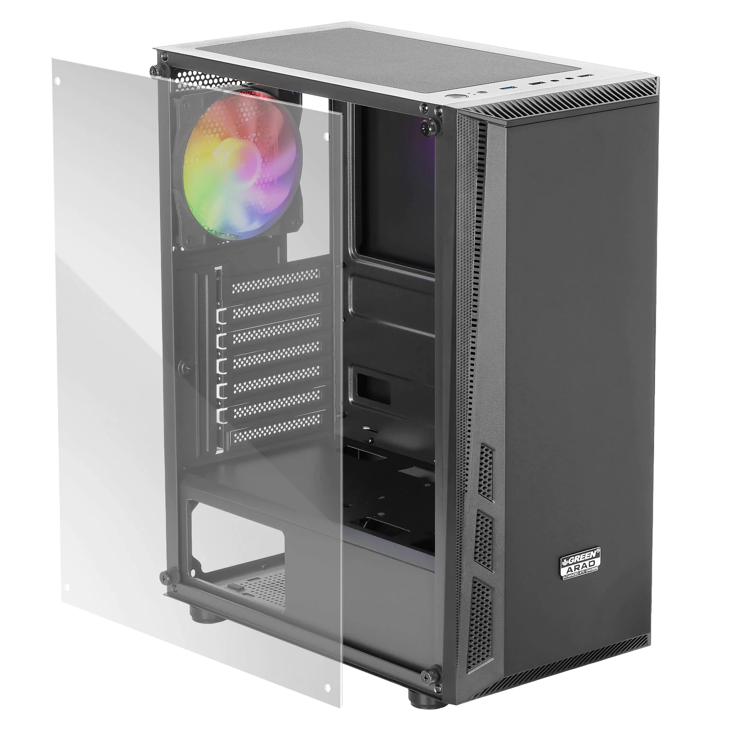 Green Arad Computer Case