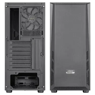 Green ARAD eco Mid Tower Case