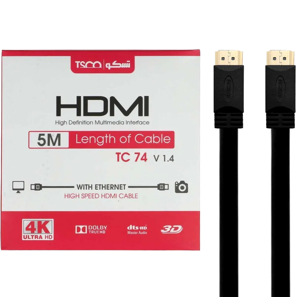 TSCO TC 74 HDMI 5m Cable