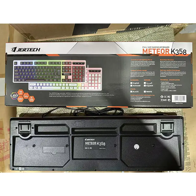 Jertech Gaming Keyboard Model K358