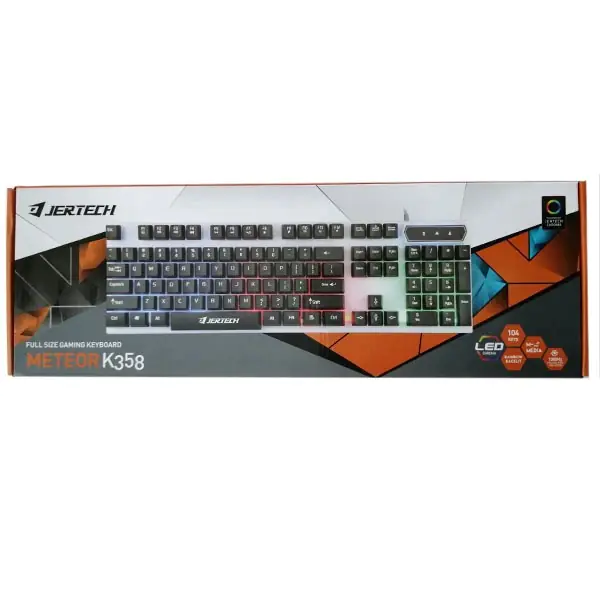 Jertech Gaming Keyboard Model K358