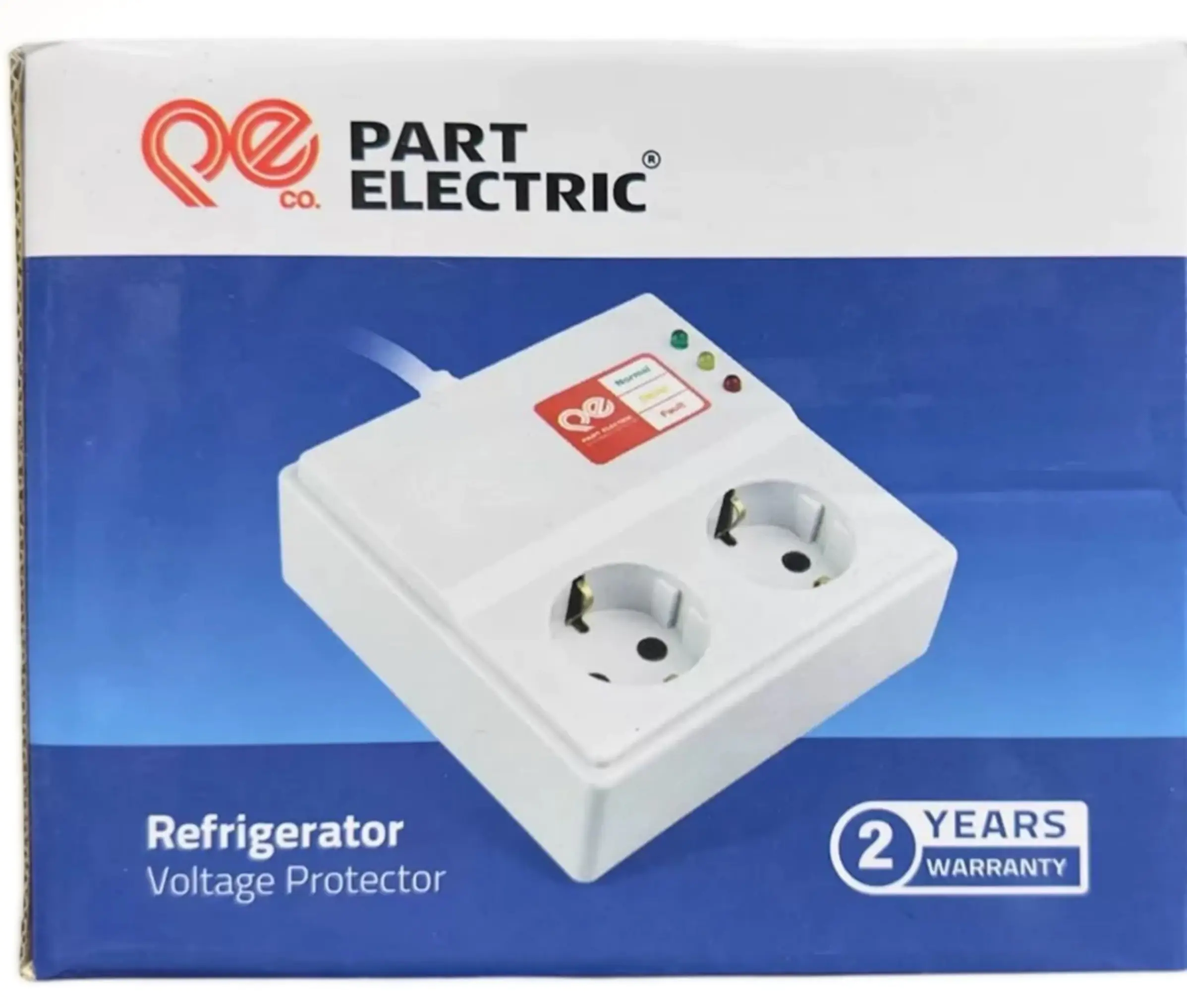 Part Electric voltage protector , 2-input, 3-meter 