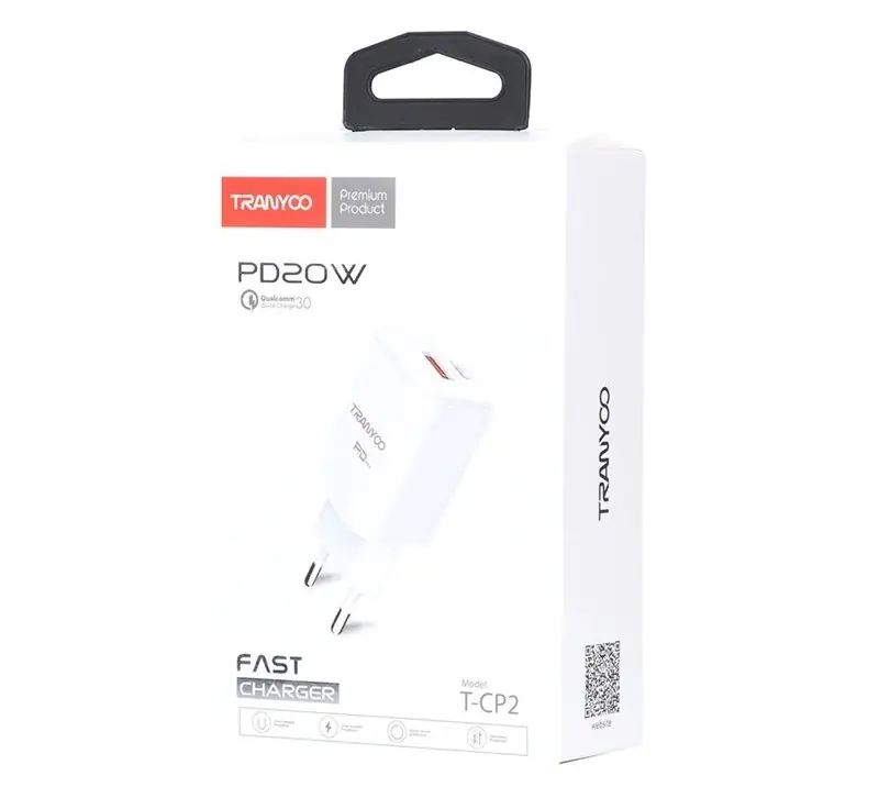 20W Tranyoo T-CP2 fast charger