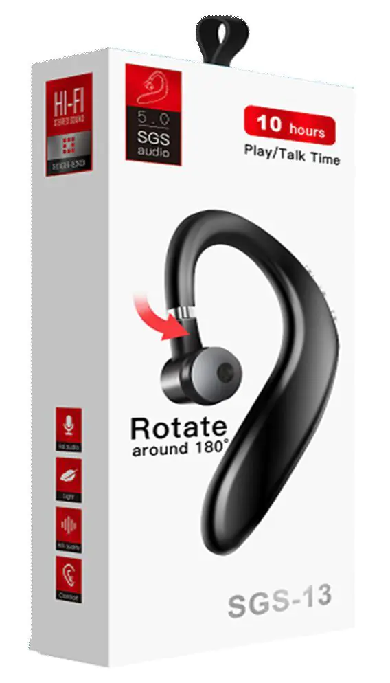 Bluetooth handsfree (earphone) single ear SGS-13