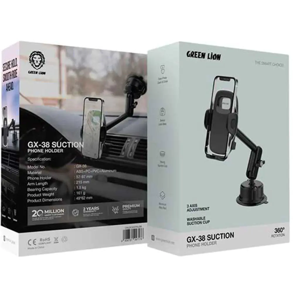 Green Lion GX-38 Suction Phone Holder