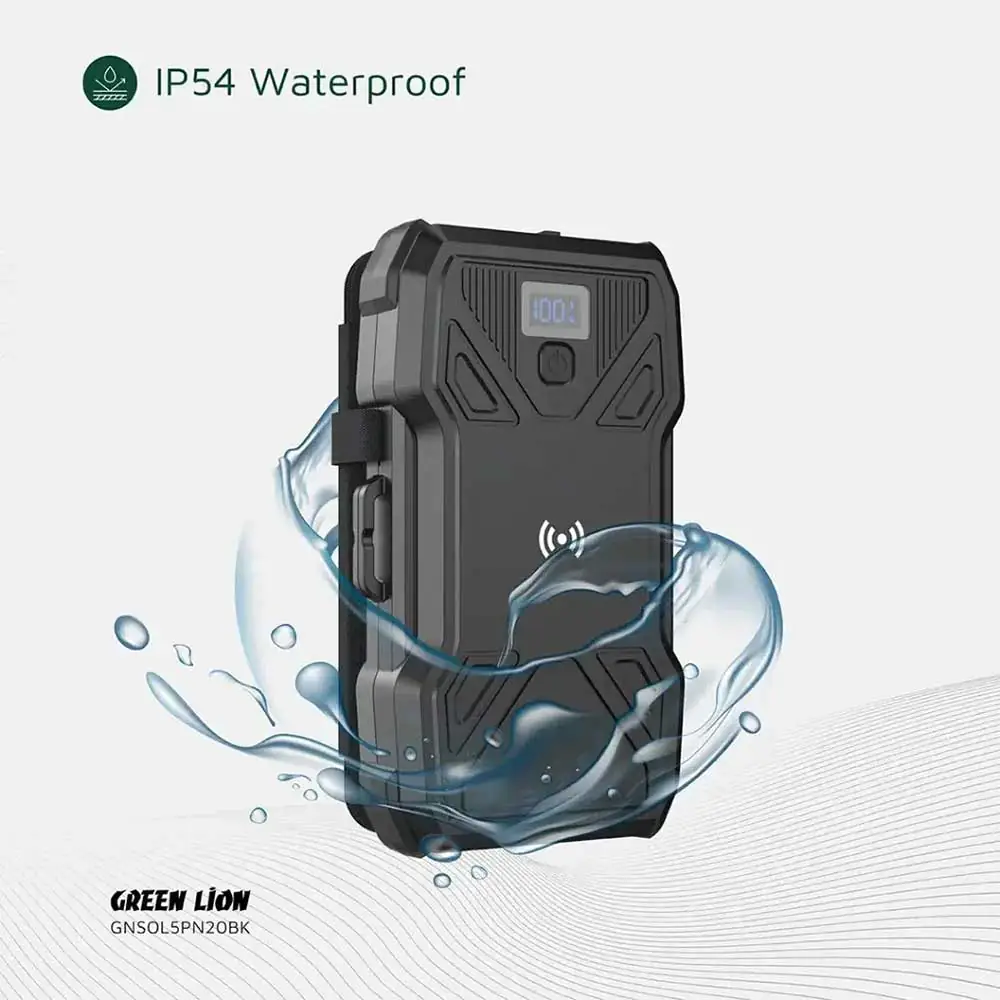  Green Lion Solar 5-Panel 20000mAh Power Bank PD20W GL-PX27