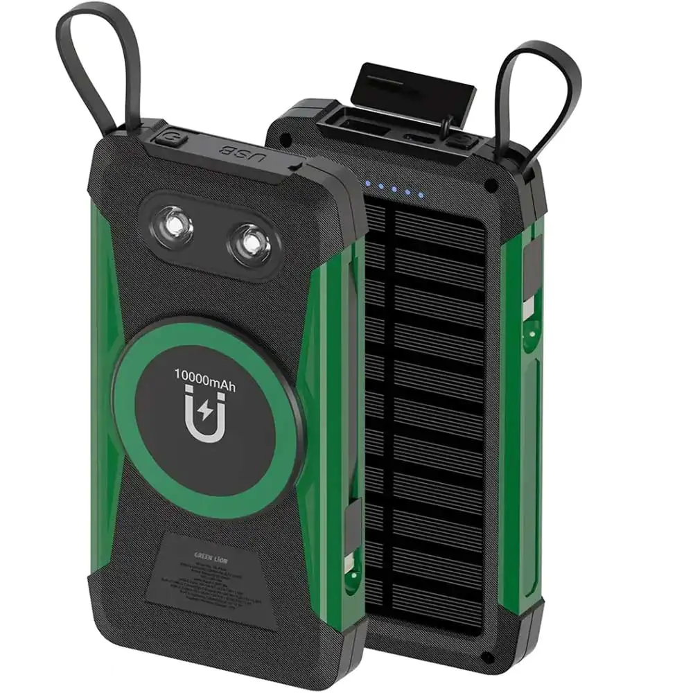 Green Lion Solar Trex 10000mAh Power Bank GL-PX80