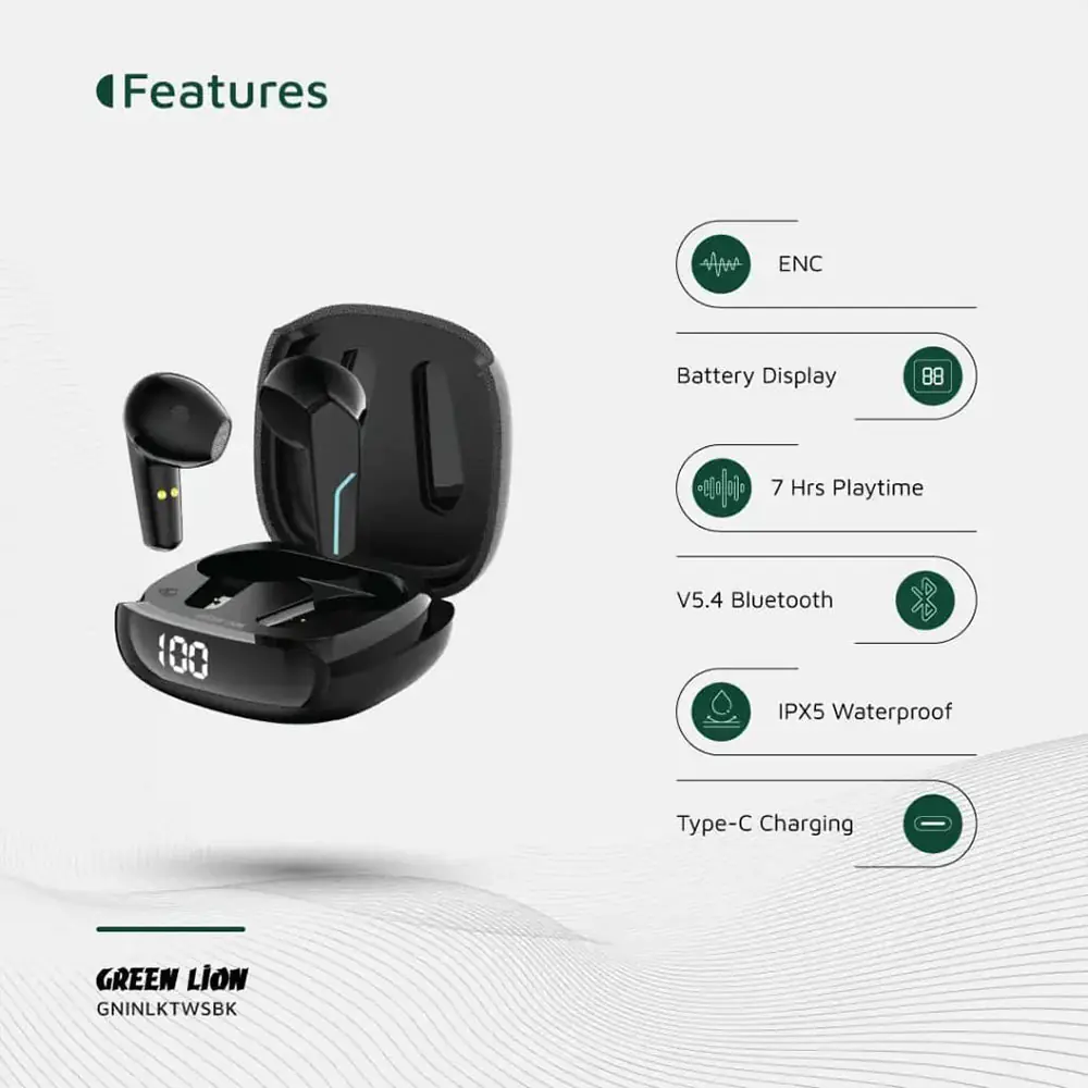 Green Lion Interlaken Wireless Headphone