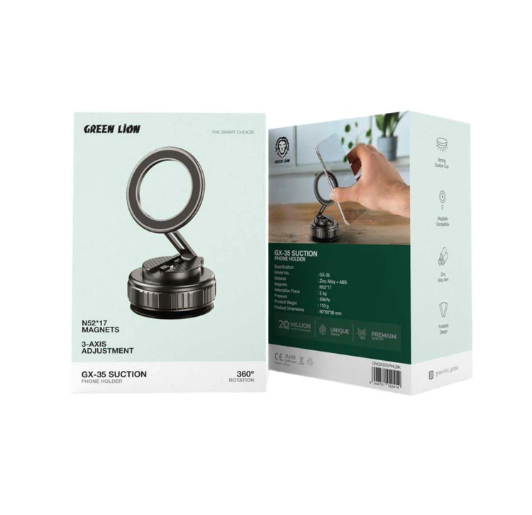 Green Lion GX-35 Suction Phone Holder