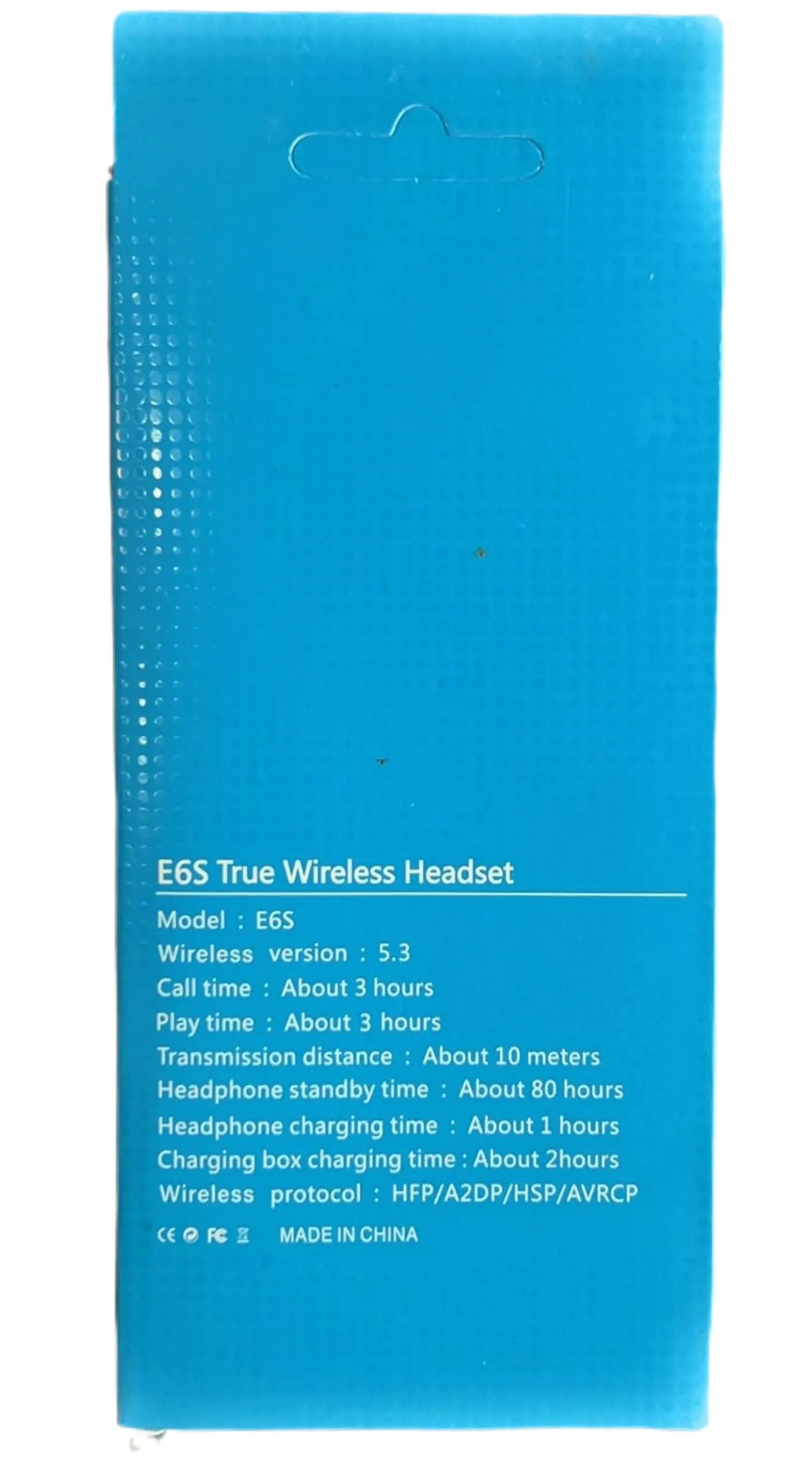Wireless Handsfree (AirPod) E6S