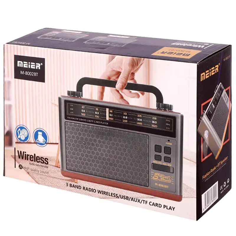 Meier radio speaker model M-8002BT