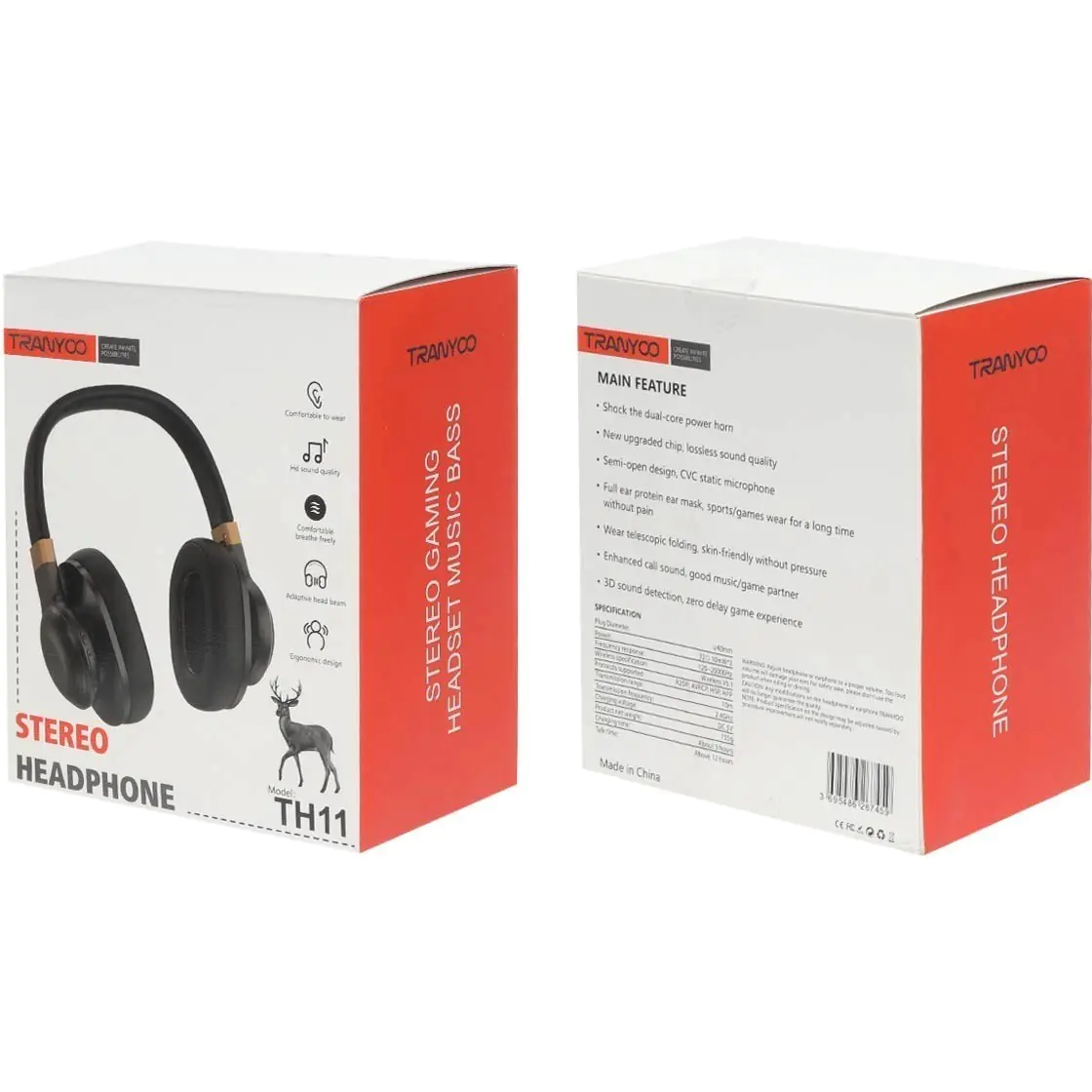 Tranyoo T-H11 Wireless Headphone