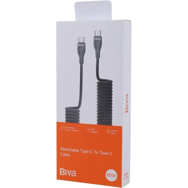 fast charging C-C BIVA cable model C-25CC