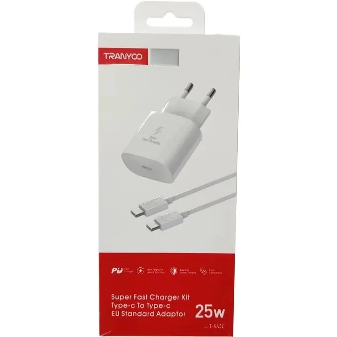 Tranyoo T-SA2C 25W Fast Wall Charger