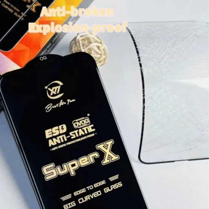Super X ESD Anti Static Glass For  a06-a07-c65-13c-poco m6