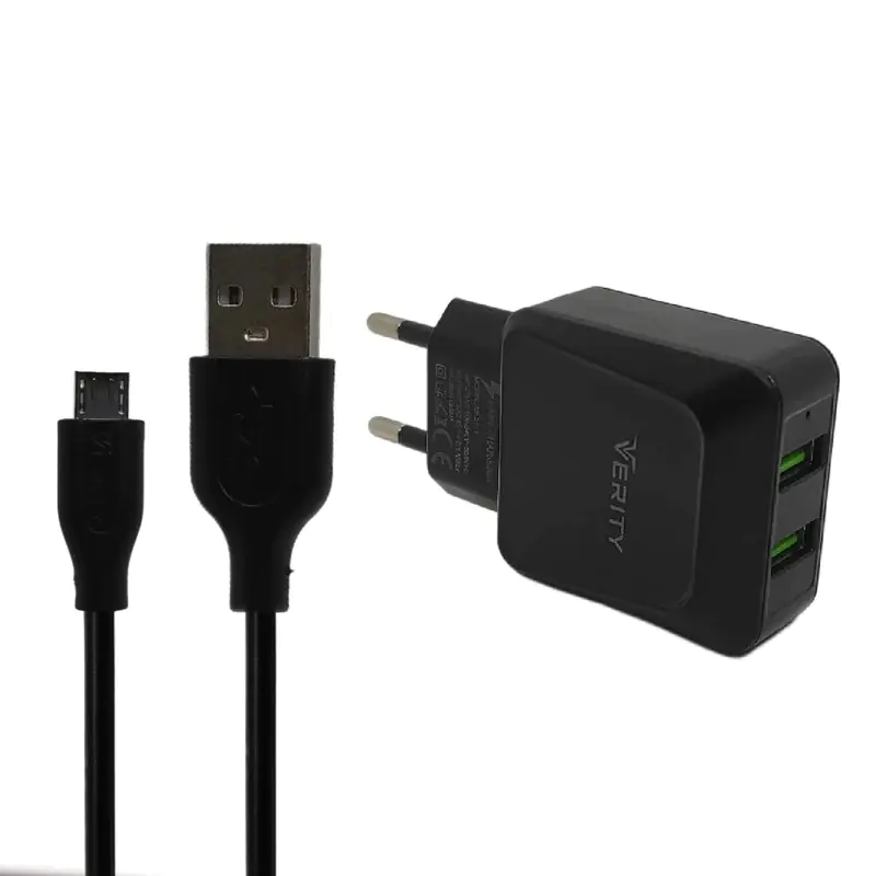 Verity charger model AP-2121 with microUSB charging cable