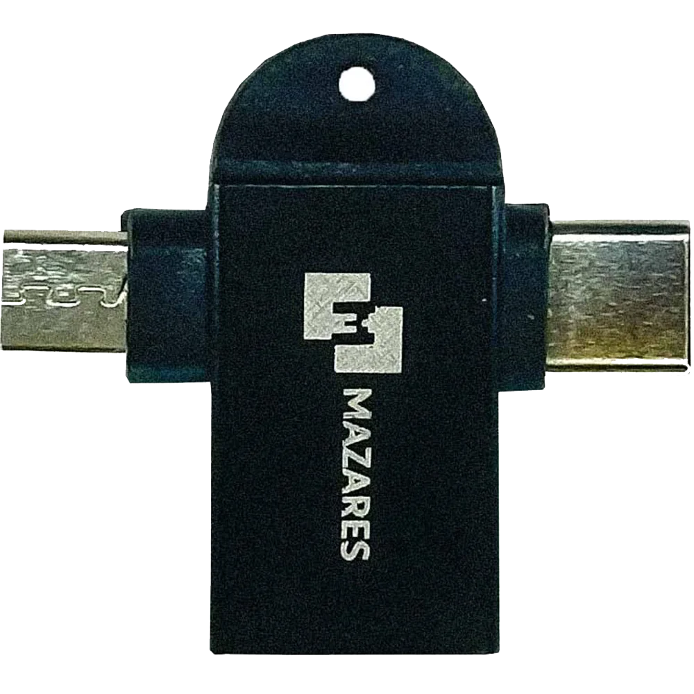 Double OTG type-C and micro-USB Mazares model OT-22