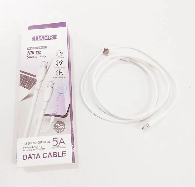C-C super fast 5A Hamr BZ charging cable