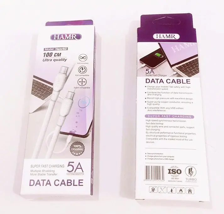 C-C super fast 5A Hamr BZ charging cable