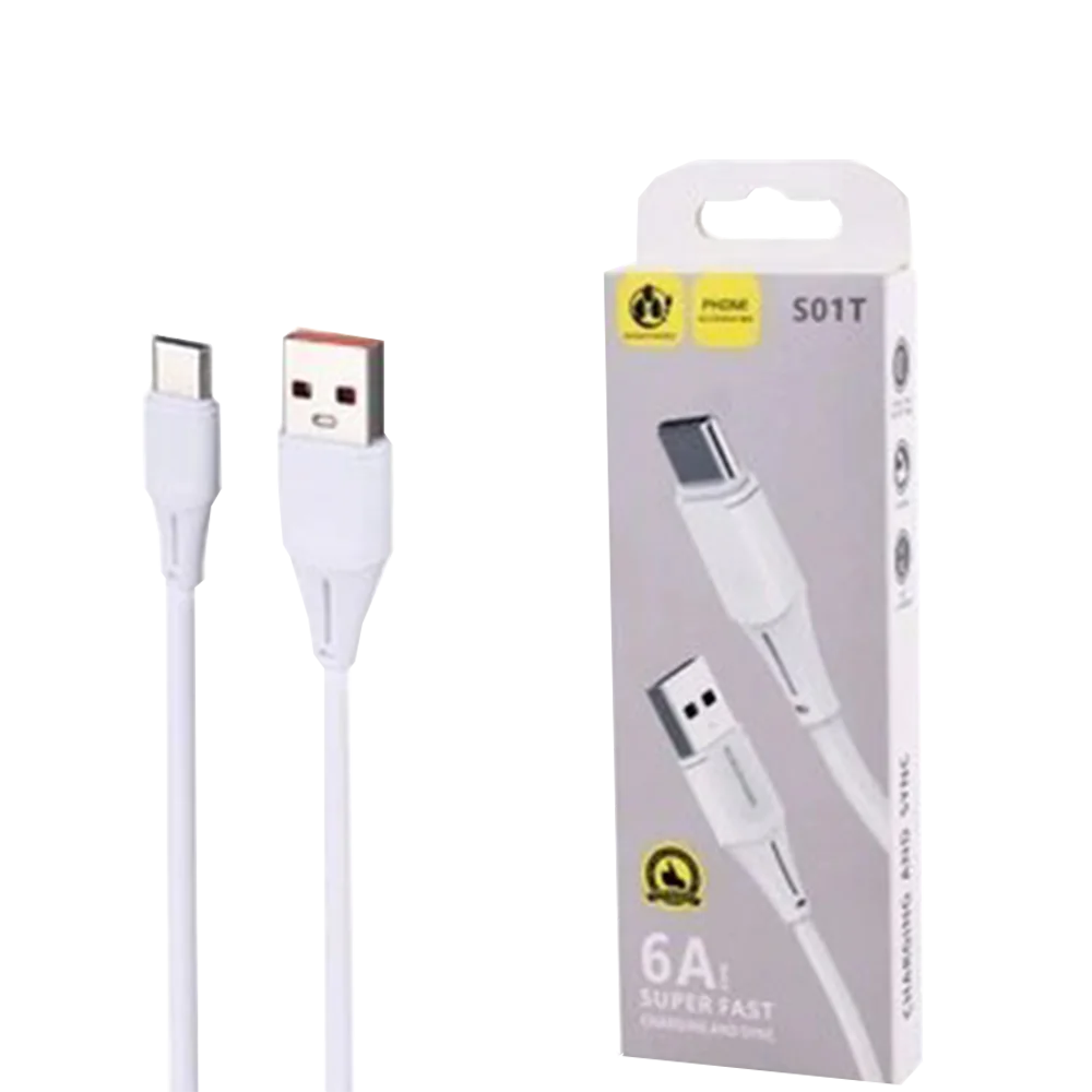 Sasathree S01T 6A type-C fast charging cable