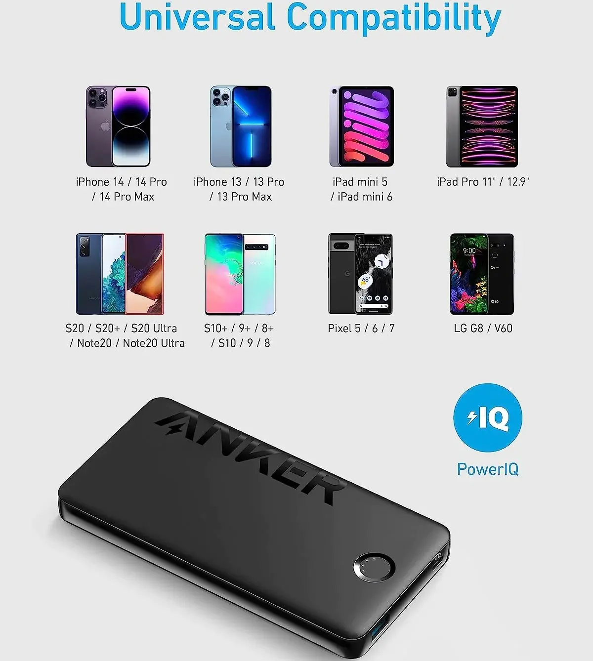 Anker A1334 Power Bank 10000mAh 12W 