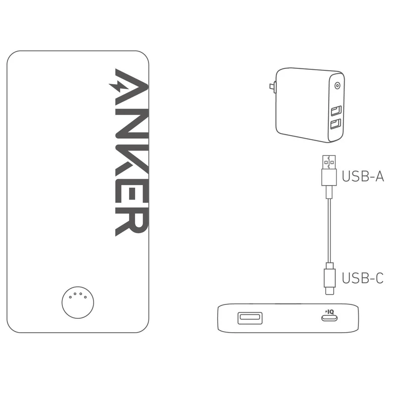 Anker A1334 Power Bank 10000mAh 12W 
