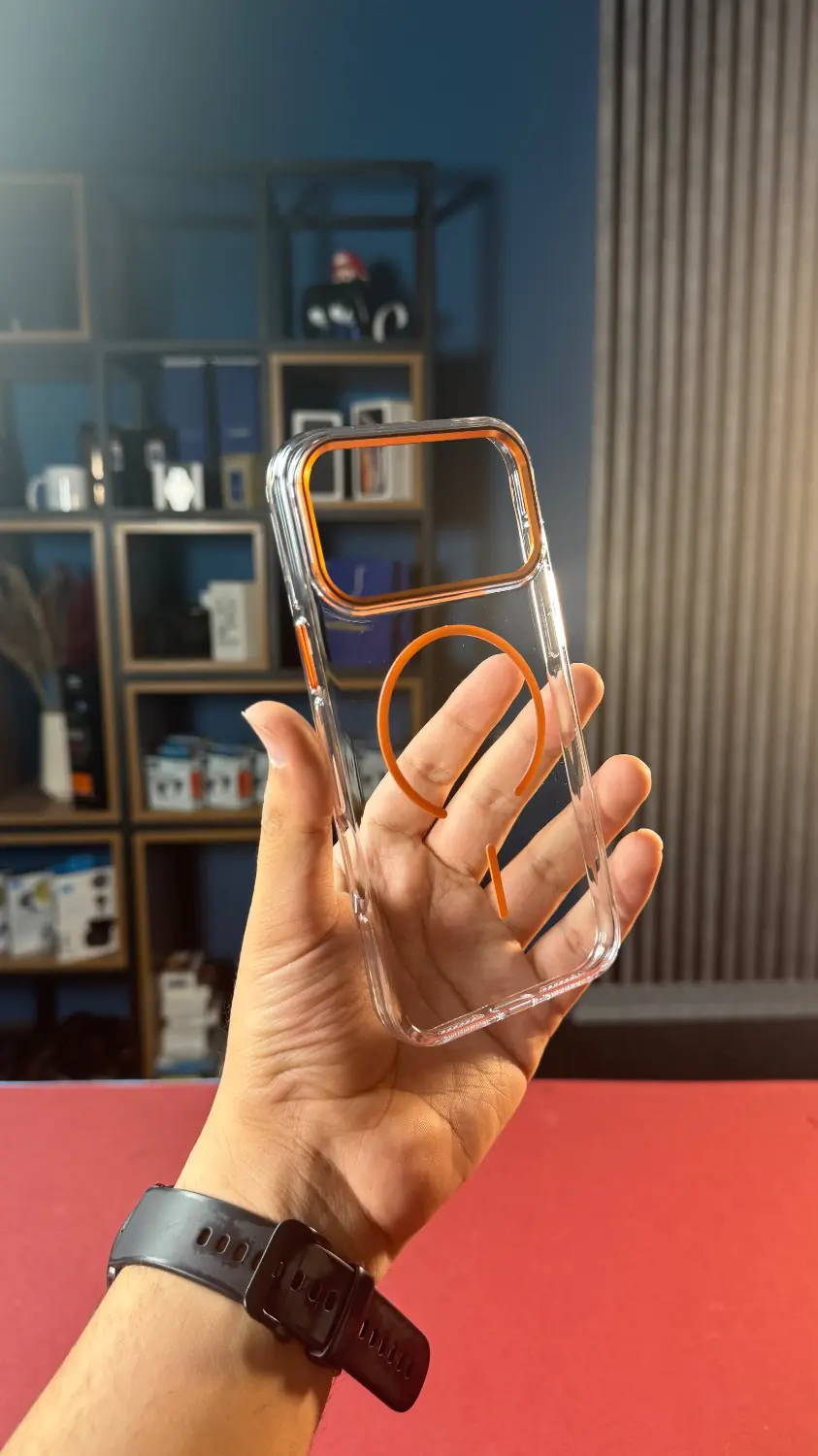 Cover Mag Safe Jelly Magic Mask Q-Series For Iphone 17 pro