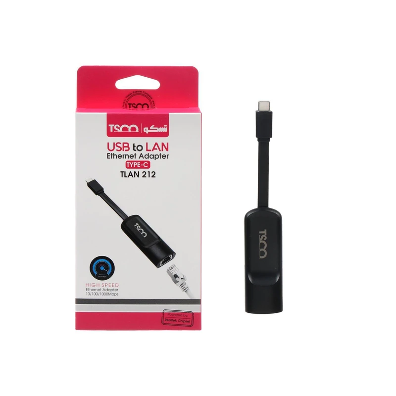 Tsco TLAN212 USB To LAN Etherxed Adapter