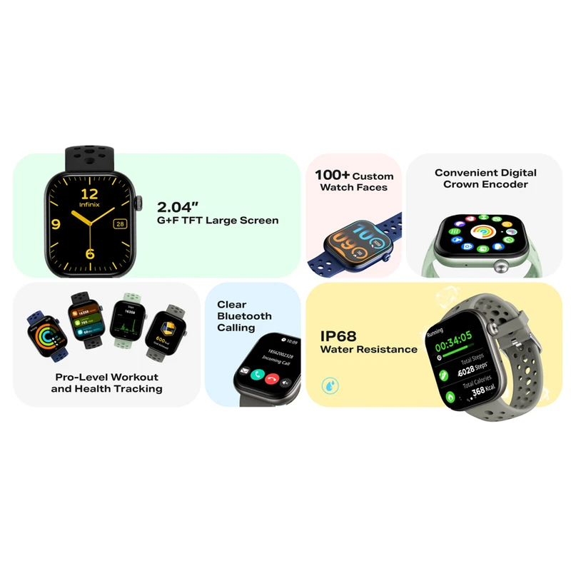 Infinix Smartwatch Model XWatch H4 XW4L
