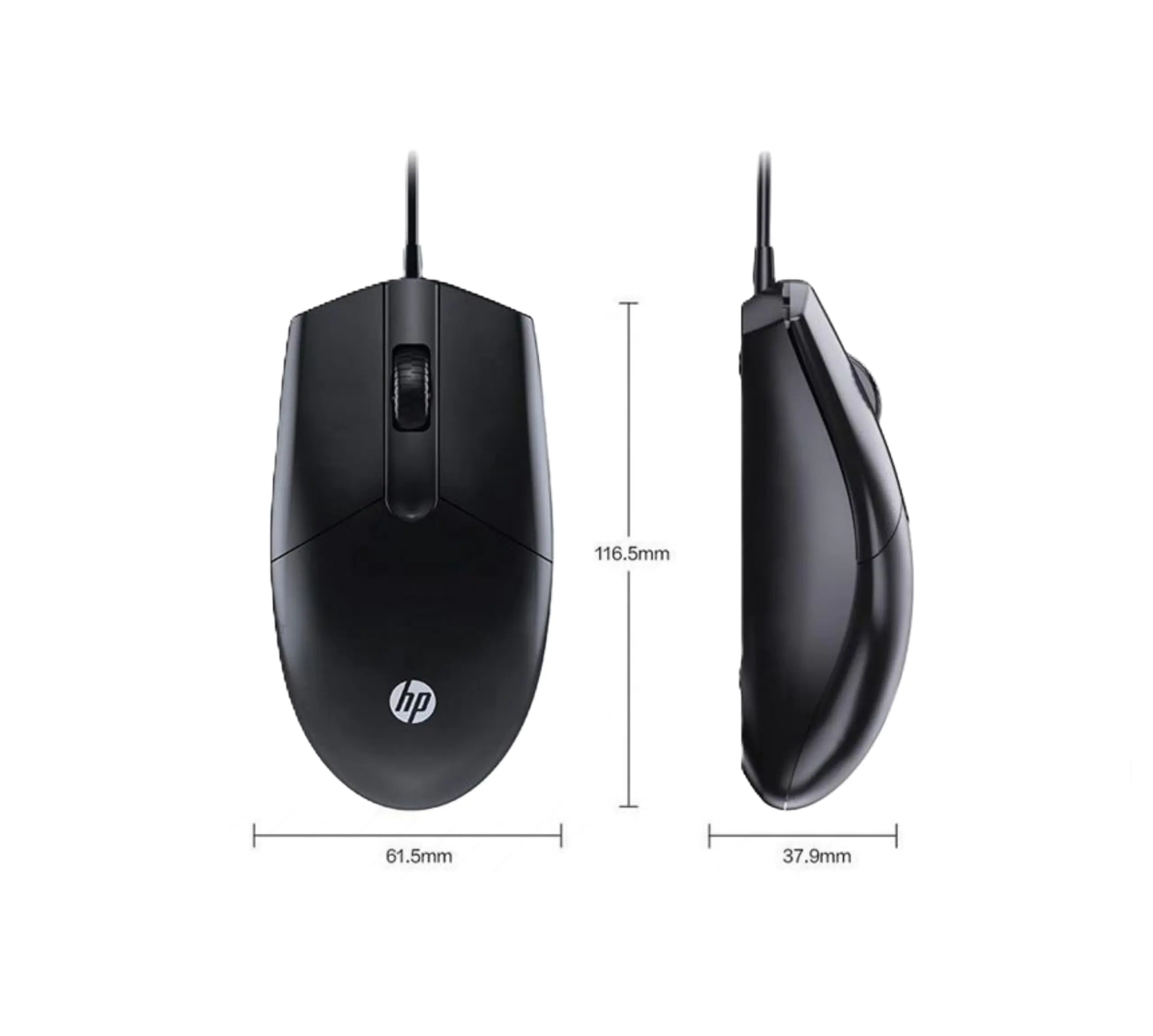 HP Wired Mouse Model M260