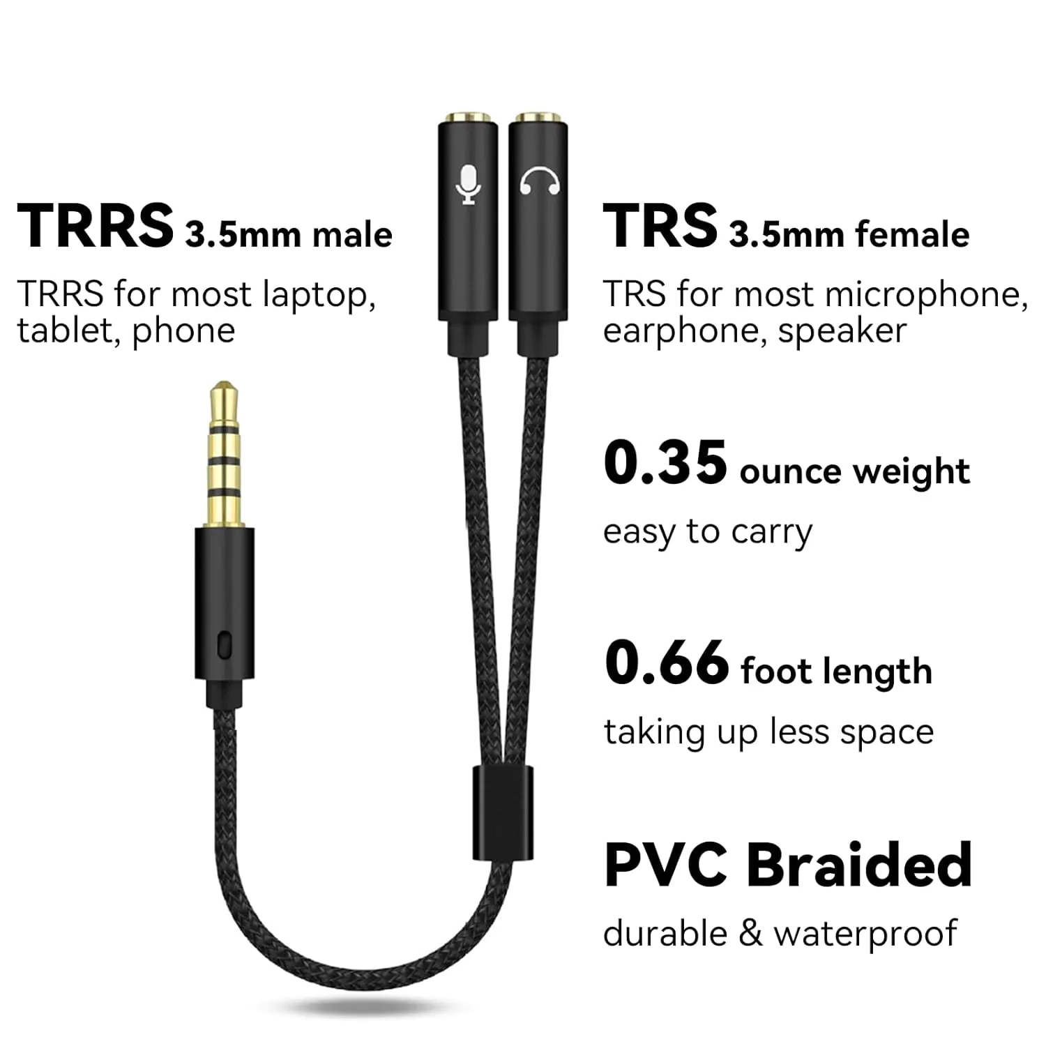one to two conversion cable GFUZ brand model AX-44
