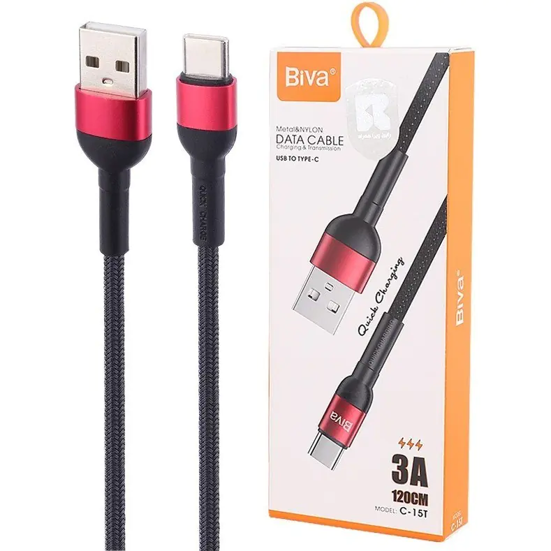 Biva USB-A to Type-C Charging Cable Model C-15T