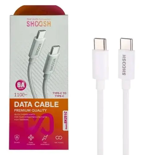 کابل شارژ type-c به type-c شوش مدل SH251C