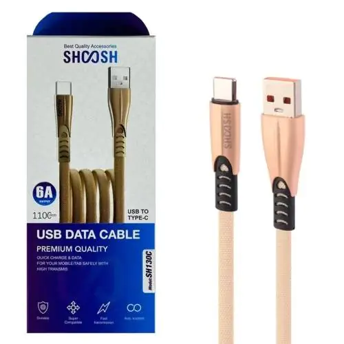 کابل شارژ USB به Type-Cشوش مدل SH130C