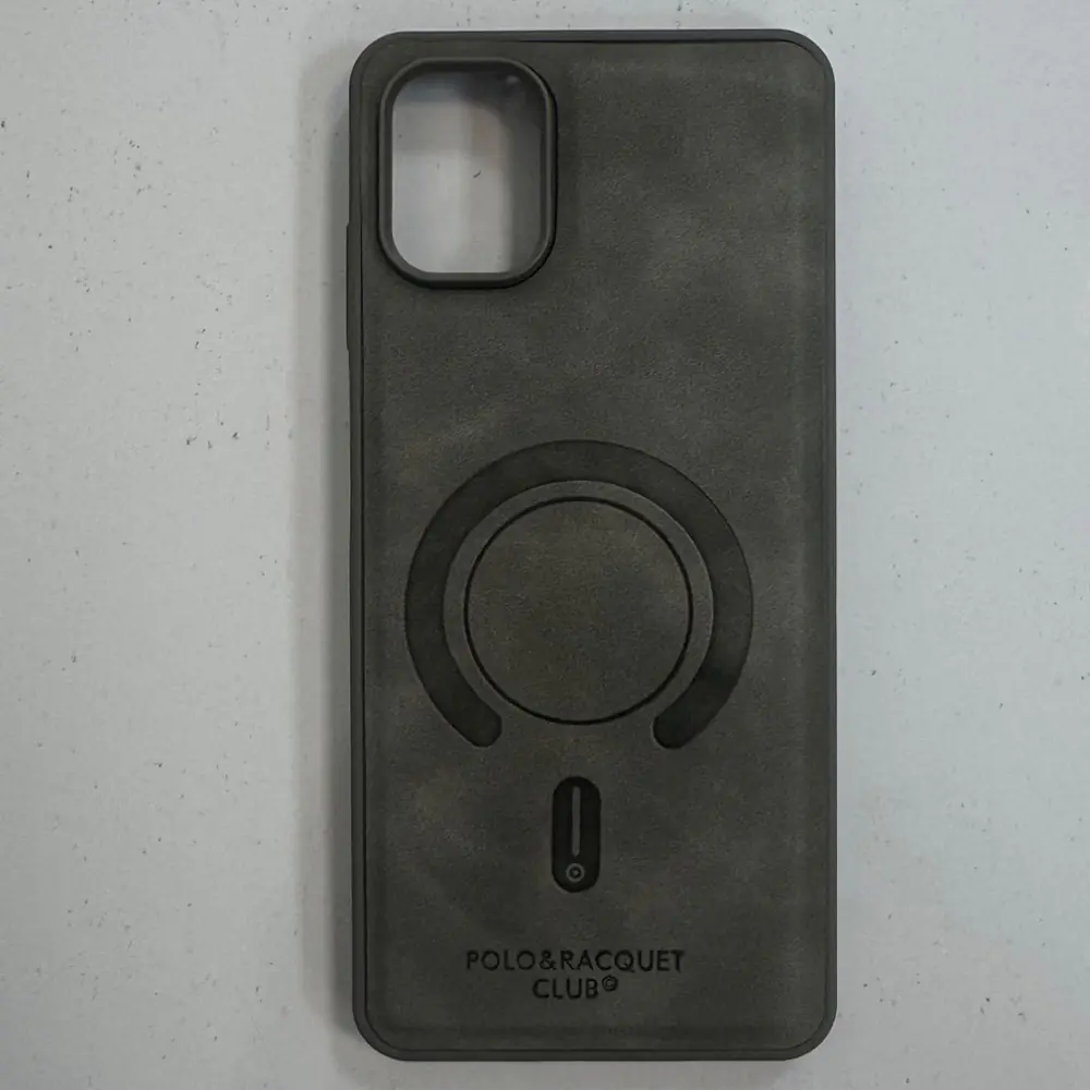 POLO RACQUET MagSafe Leather Protective Case for SAMSUNG A12