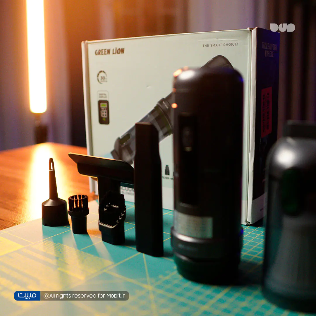 جاروشارژی چندکاره گرین لاین مدل GLV-15