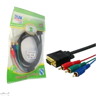 کابل تبدیل VGA به AV تی پی لینک به طول 1.5 متر